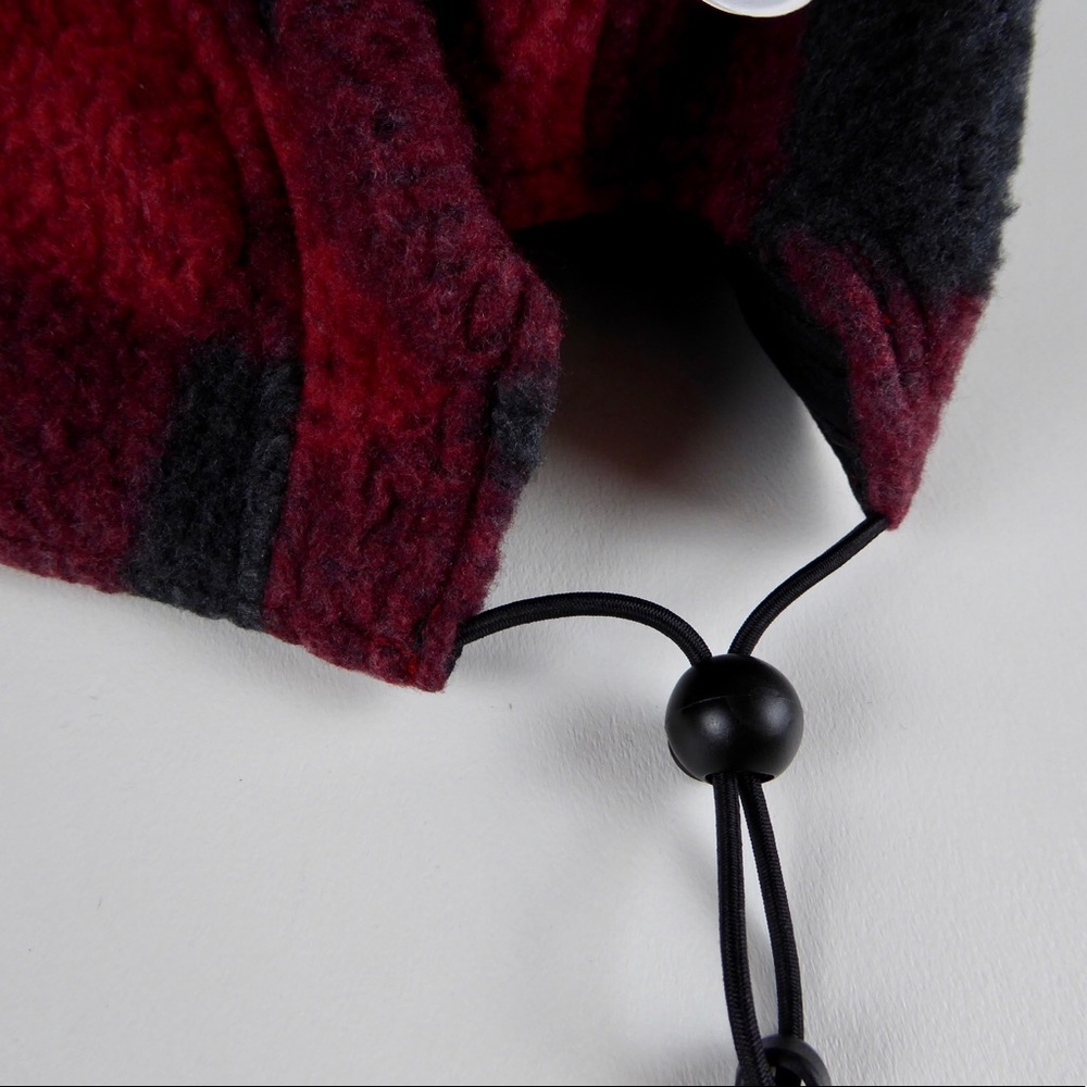 The North Face Sherpa Plaid Fleece Crusher Hat NWT - Picture 4 of 6